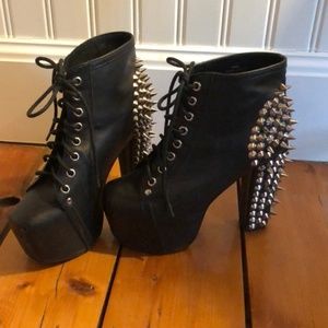 Jeffrey Campbell Spiked Lita Platform Boot